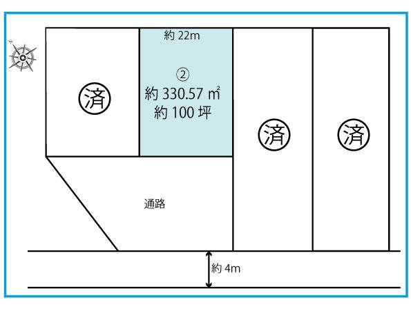 貸地　萩台②