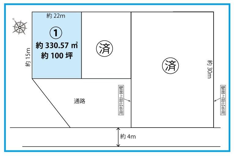 萩台①配置図